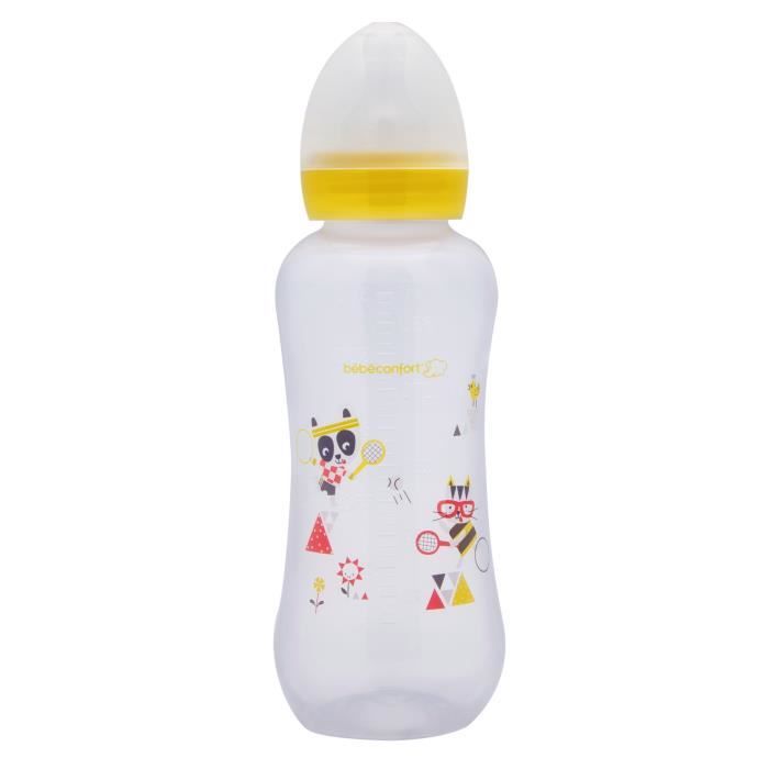 BEBE CONFORT Biberon cintré PP col standard 360ml - Sport