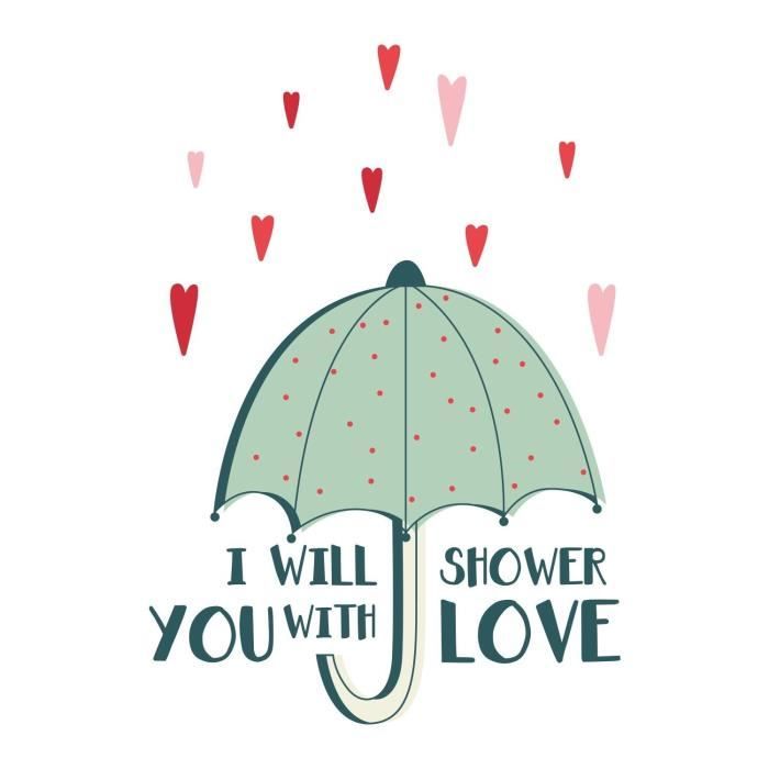 Stickers adhésif mural Your heart is my home - Multicolore - 30x43cm