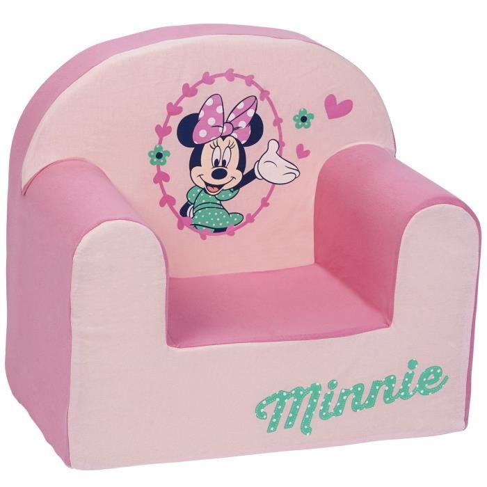 DISNEY - Minnie - Fauteuil droit déhoussable - 25 cm