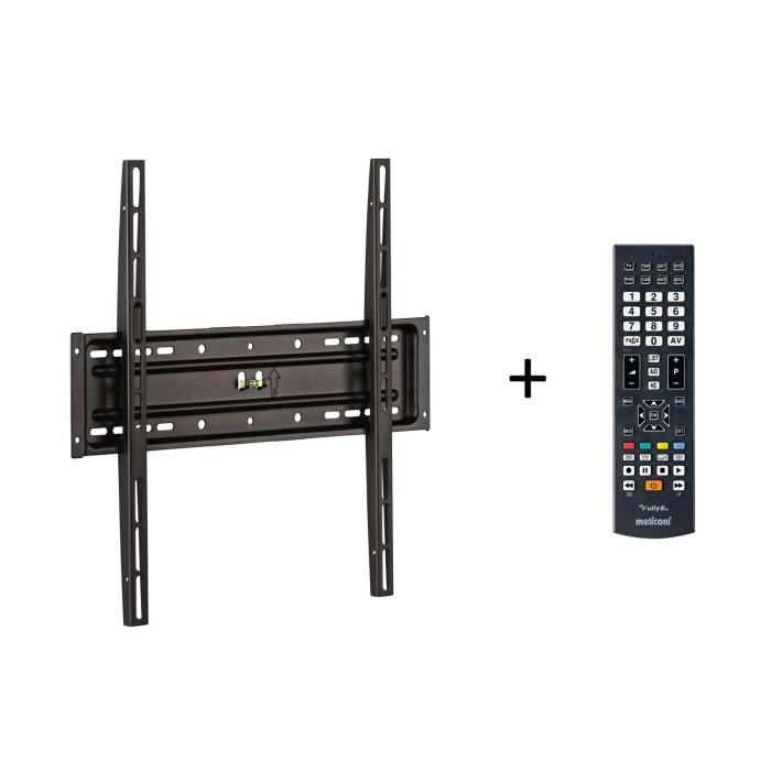 MELICONI S400 Kit support mural - Fully 8 - Noir