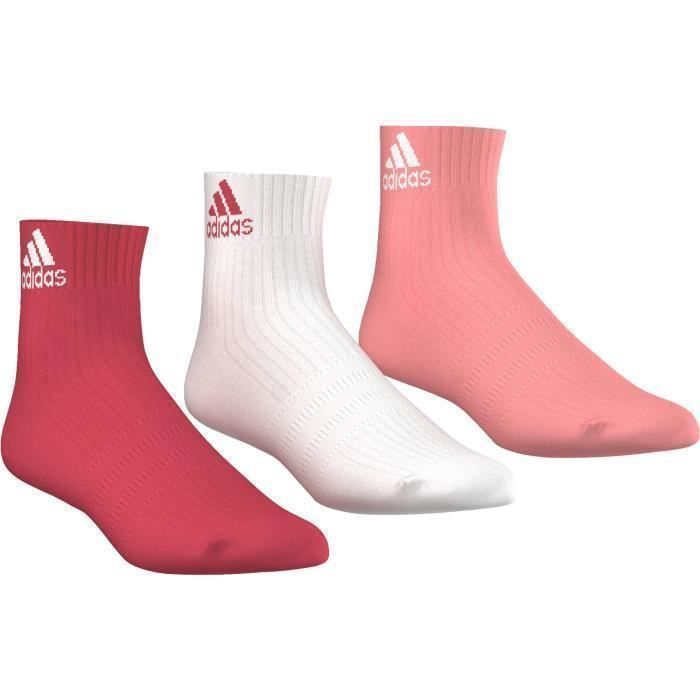 ADIDAS 3 paires de Chaussettes courtes 3S PER AN HC - Couleurs assortis
