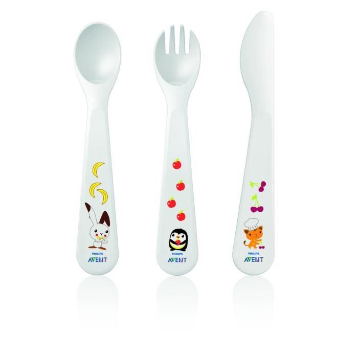 PHILIPS AVENT Set de Couverts 18mois et + SCF714/00