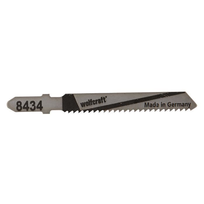 WOLFCRAFT 2 Lames scie sauteuse T HSS - Longueur: 53 mm