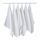 BABYCALIN Lot de 6 langes - Blanc - 50 x 70 cm