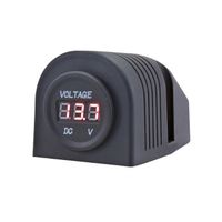 AUTORADIO BATEAU - HAUT-PARLEUR ÉTANCHE CALIBER Voltmètre universel Noir MAV100 AUTORADIO BATEAU - HAUT-PARLEUR ÉTANCHE CALIBER Voltmètre universel Noir MAV100