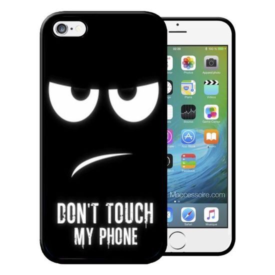 coque samsung s7 edge don't touch my phone