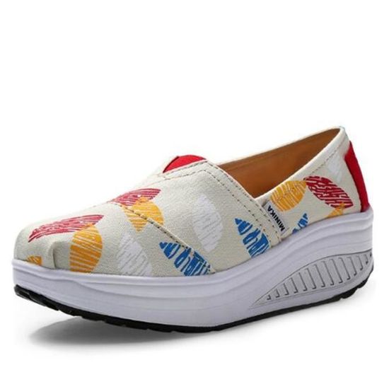 Classique épais Bbdg Mode Detente Chaussure Chaussures Femmes xz087gris37 Fond xoQWBedCr