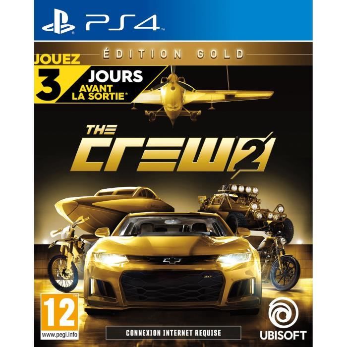 The Crew 2: Édition Gold Jeu PS4