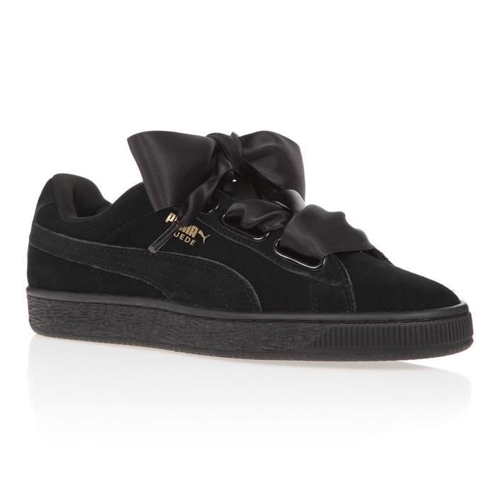 PUMA Baskets Suede Heart Satin II Chaussures Femme