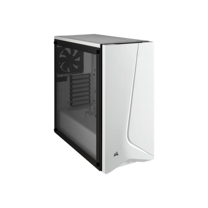 CORSAIR Boitier en verre trempé Carbide SPEC-06 - Blanc (CC-9011145-WW)