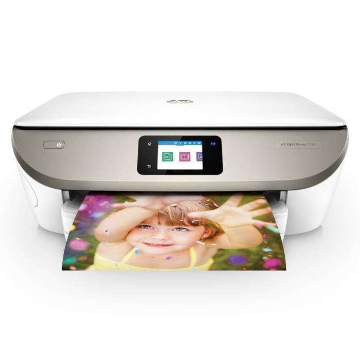 HP Imprimante Tout-en-un ENVY Photo 7134 - Wi-Fi - Couleur + impression gratuite de 300 pages / mois