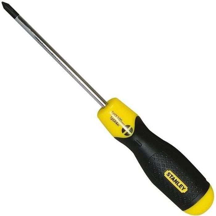 STANLEY Tournevis Cushion grip Phillips PH2x100mm