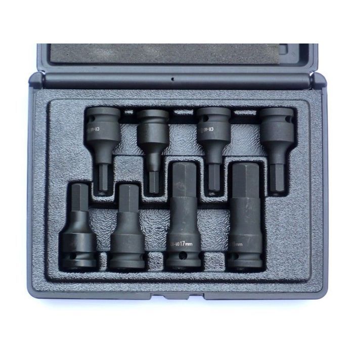 COFFRET DOUILLES 6 PANS mâles à choc Carré 1/2" - Achat / Vente coffret outillage COFFRET ...