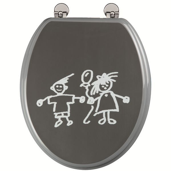 Stickers WC Bouddha Zen 35x42 Cm - Déco Adhésif Pour Abattant Toilettes