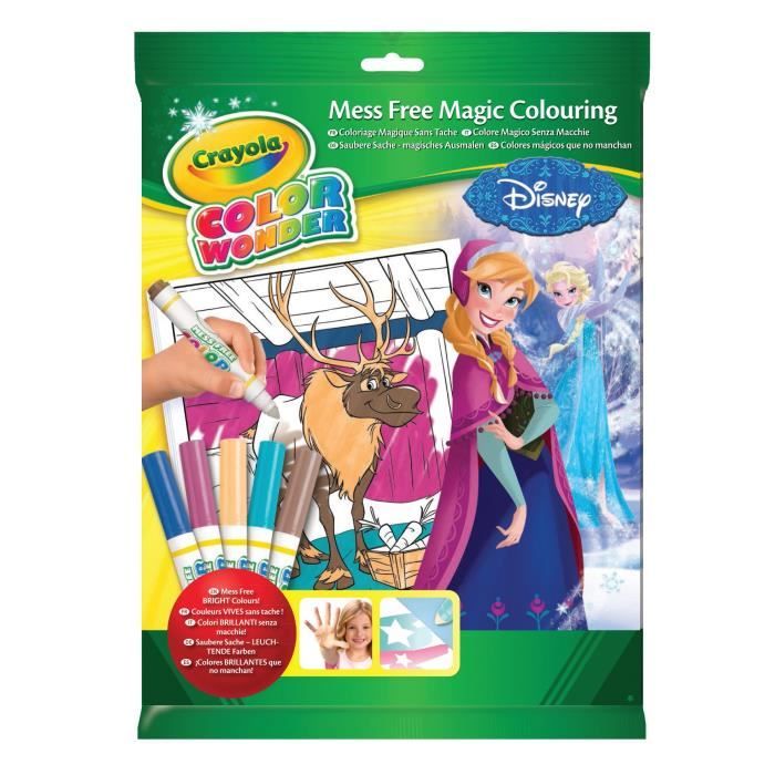 Cahier De Coloriage La Reine Des Neiges