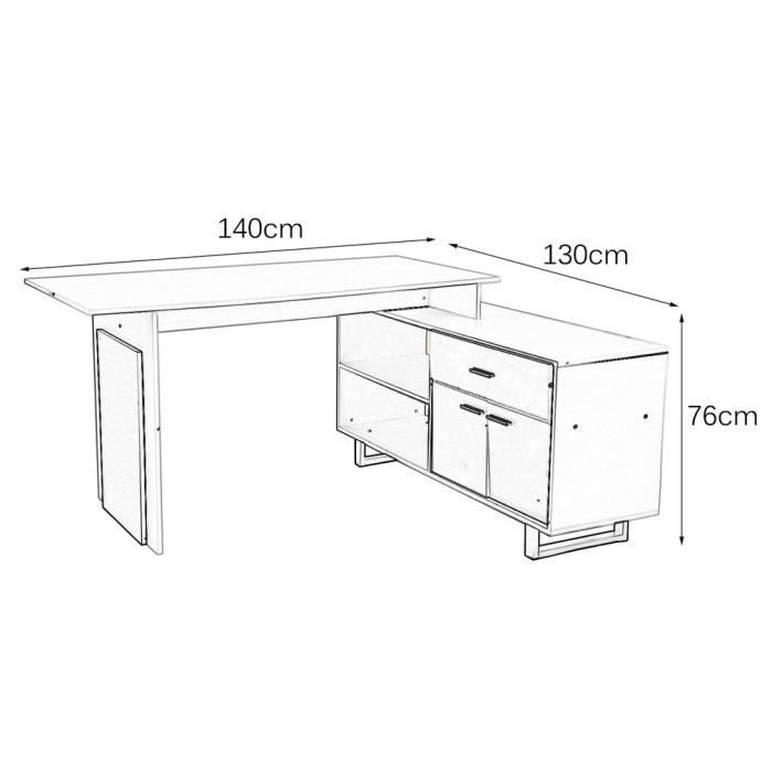 Table d'ordinateur bureau d'ordinateur1