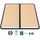 FINLANDEK Sommier 160x200cm LOYSA 2x20 lattes