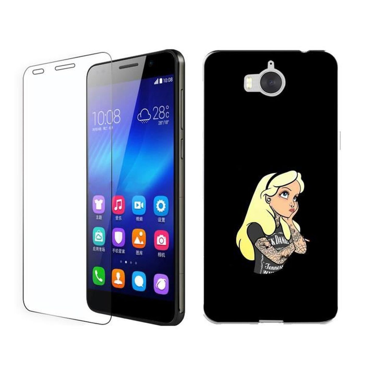 coque huawei y6 2017 pour fille