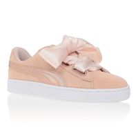 BASKET PUMA Baskets Heart Suede Lunalux - Femme - Beige BASKET PUMA Baskets Heart Suede Lunalux - Femme - Beige
