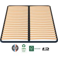 SOMMIER FINLANDEK Sommier LOYSA 140x200 cm - A lattes - 2x SOMMIER FINLANDEK Sommier LOYSA 140x200 cm - A lattes - 2x