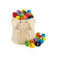 SHAKER NINO Panier de 80 œufs-shakers Couleurs SHAKER NINO Panier de 80 œufs-shakers Couleurs