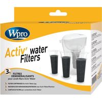 PIÈCE SOIN DU LINGE WPRO PWT200 -3 filtres pour carafe déminéralisante PIÈCE SOIN DU LINGE WPRO PWT200 -3 filtres pour carafe déminéralisante