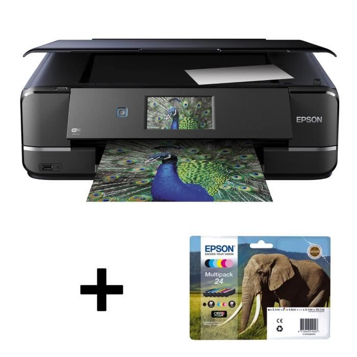 Epson Imprimante Expression Photo XP-960 + Epson Cartouche Multipack 24 \