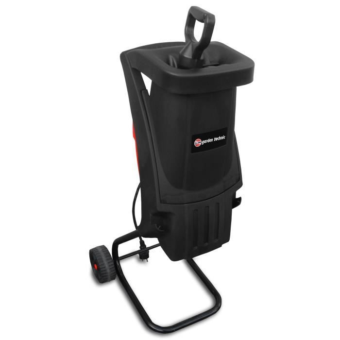ELEM GARDEN Broyeur de végétaux électrique 2400 W