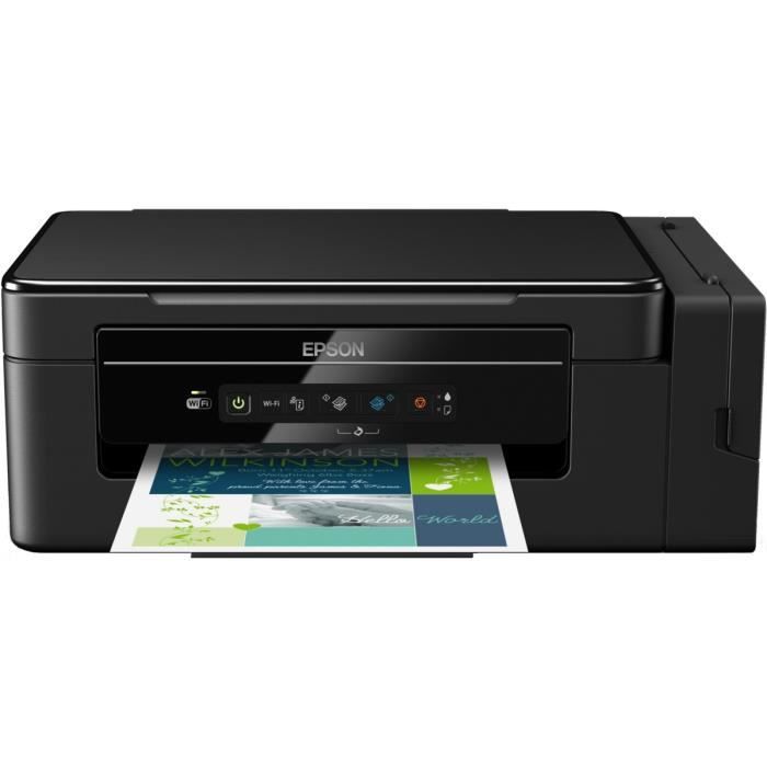 Epson Imprimante ECOTANK ET‑2600 multifonction 3 en 1 - Jet d'encre - Couleur - WIFI - A4