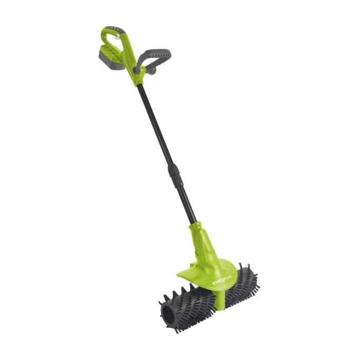 EXELGREEN Brosseuse électrique gazon synthétique - Sans fil