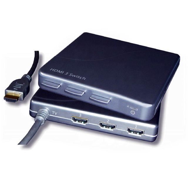 LINEAIRE BH103 Commutateur HDMI : 3 entrées / 1 sortie 1m00