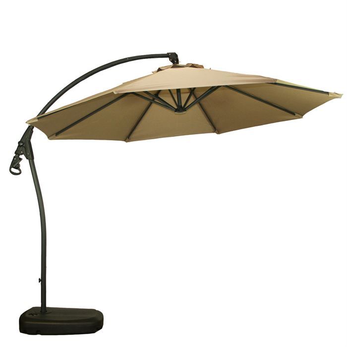 Parasol Déporté Drako De 260 Cm De Diamètre   Achat / Vente PARASOL