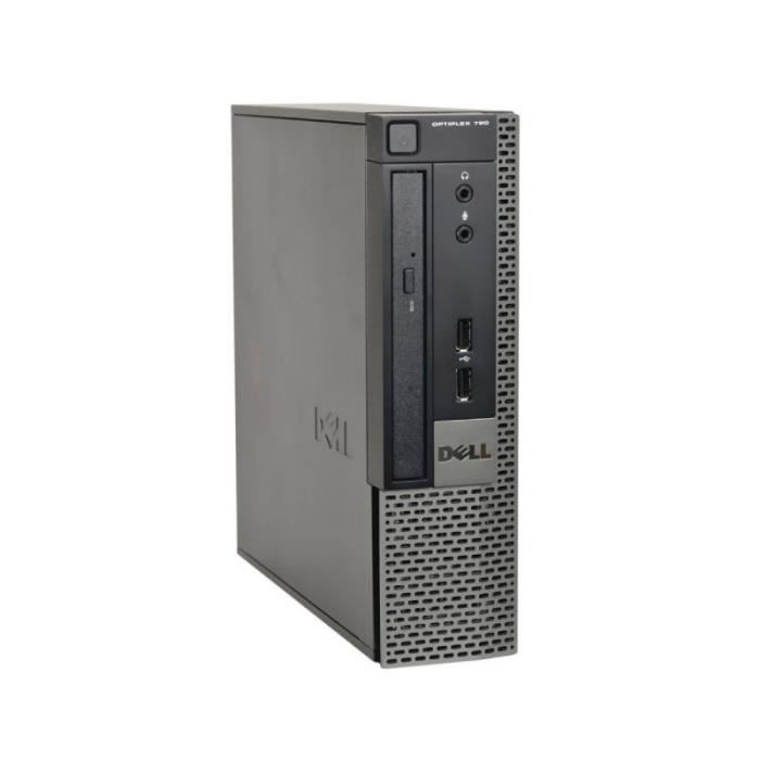 Ultra Mini PC Dell 790 USFF i3-2120 RAM 4Go Disque1