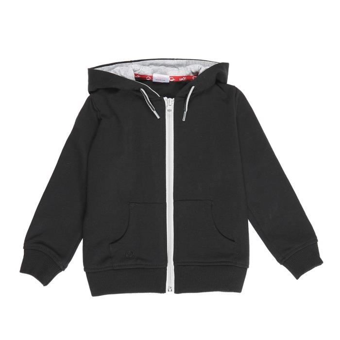 UP2GLIDE Sweatshirt Basic - Enfant garçon - Noir