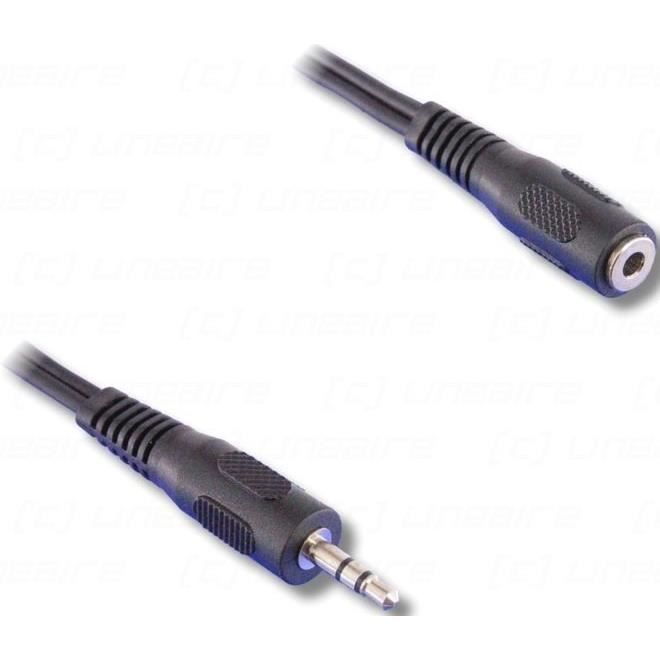 LINEAIRE A197G Câble Jack 3,5mm stéréo mâle / femelle 5m00