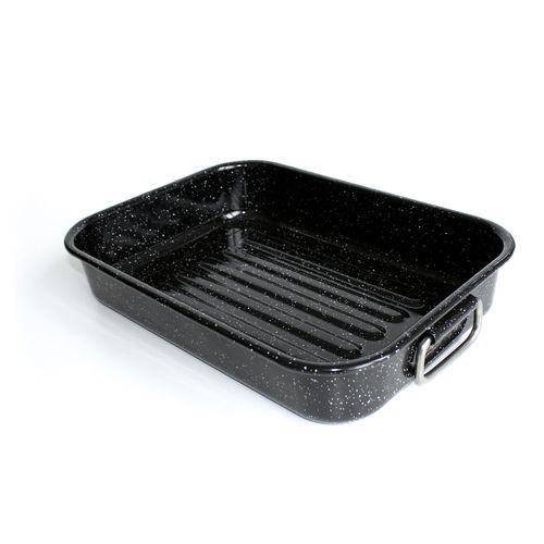 BEKA Plat a four Kitchen Roc - 40 x 29 cm - Noir