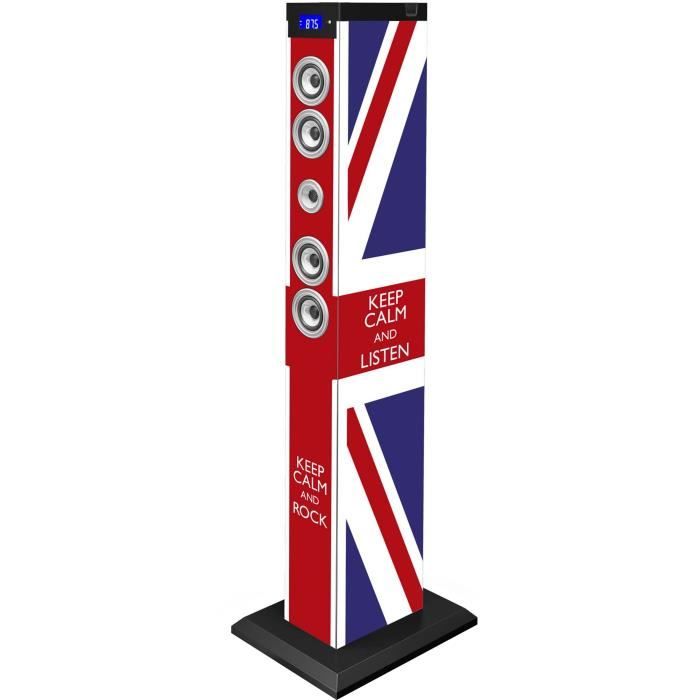 BIGBEN TW9KEEPCALM Tour de son multimédia Bluetooth - 60W - United Kingdom