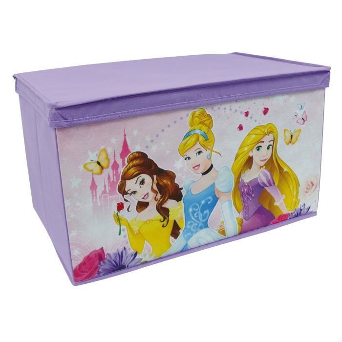 DISNEY PRINCESSES Coffre à jouets - Fille