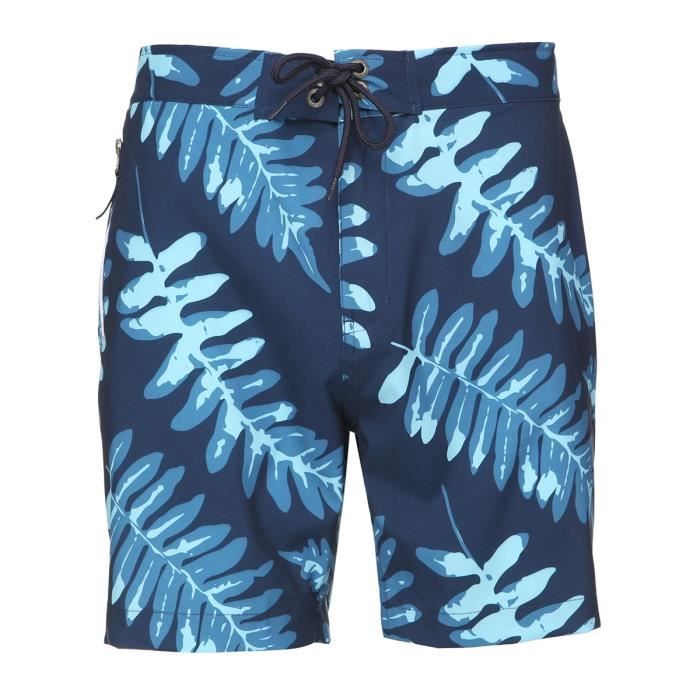 WESC Short de glisse Curren-deep water - Homme - Bleu