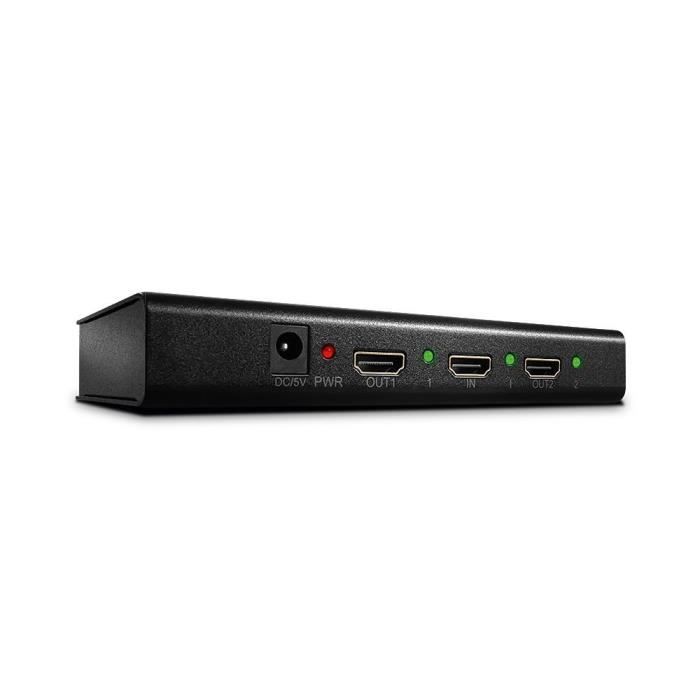 LINDY Splitter HDMI 2.0 - 2 ports - 18G