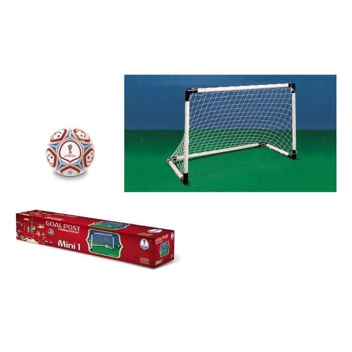 COUPE DU MONDE FIFA 2018 - Kit Mini Cage But Foot + Ballon