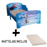 LIT BÉBÉ Lit enfant La Reine des Neiges Bleu Disney Frozen LIT BÉBÉ Lit enfant La Reine des Neiges Bleu Disney Frozen