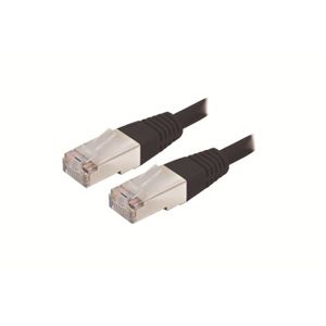 OMENEX Câble RJ45 croisé catégorie 5 FTP 2m noir