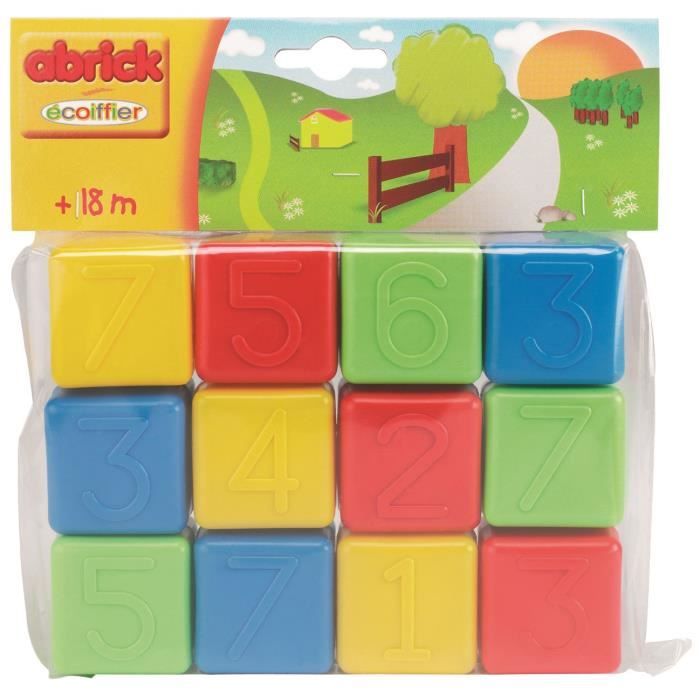ECOIFFIER Sachet 12 Cubes