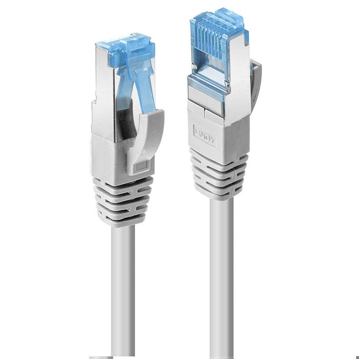 LINDY Câble réseau en cuivre - 6A S/FTP - LSOH - 500MHz - 20 m - Gris