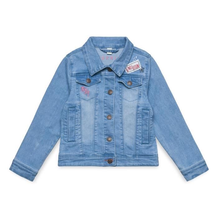 ESPRIT Blouson Bleu Clair Enfant Fille