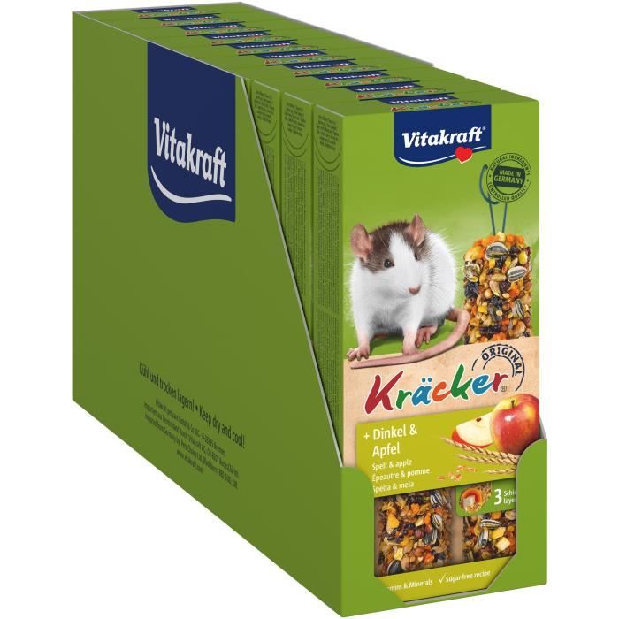 VITAKRAFT Kräcker Epeautre et pomme P/2 - Pour rongeur