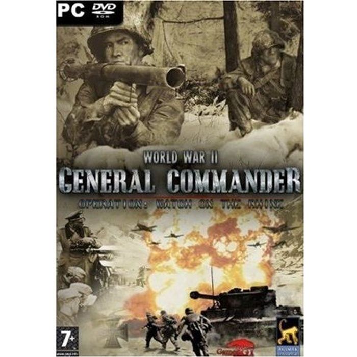 General commander Seconde guerre mondiale PC Achat / Vente jeu pc General commander