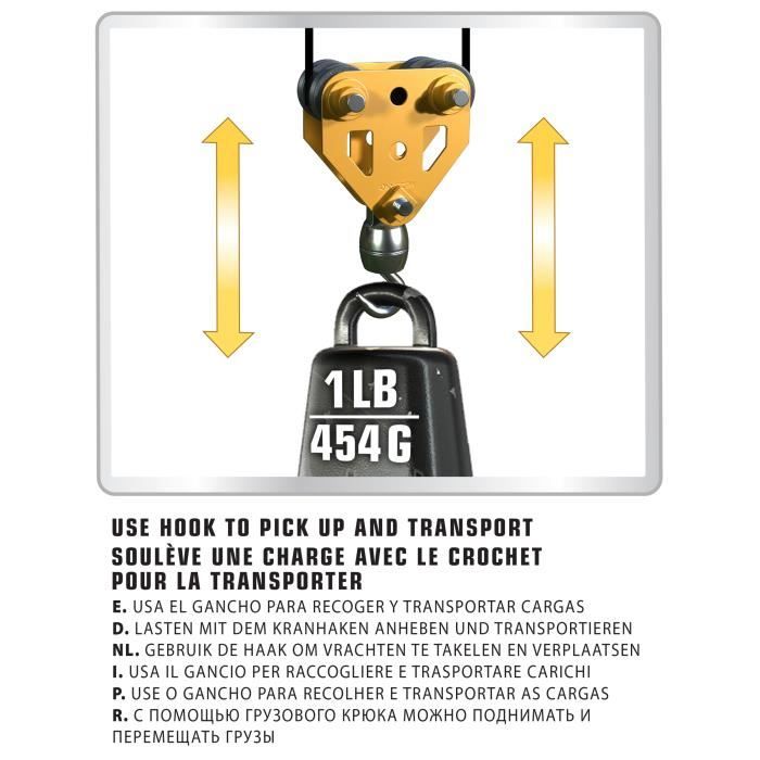 Meccano by Erector 3 ft Tower Crane Model Building3