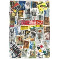 TIMBRE Belgique - 300 timbres collection différents o… TIMBRE Belgique - 300 timbres collection différents o…